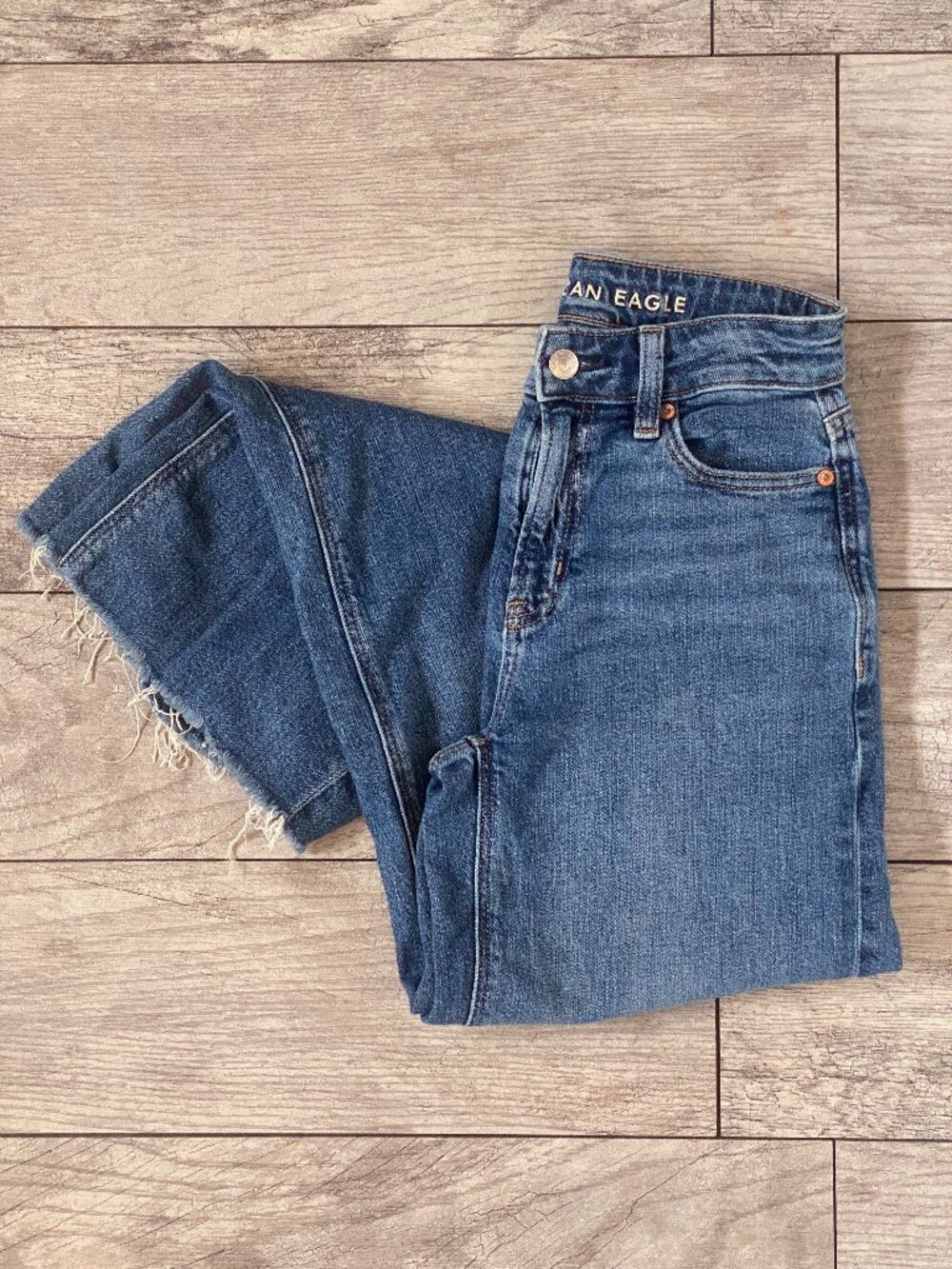 American Eagle Baggy Wide Leg Jean